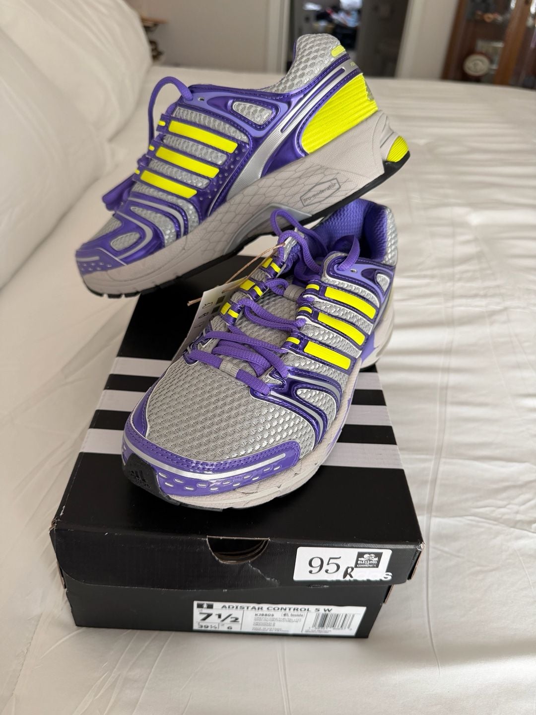 Adidas Adistar Control 5 W Womens Running Sneakers Kj8805